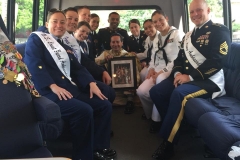 MA pose with Rey Feo