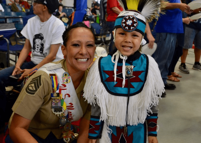 Marine MA at Pow Wow-min